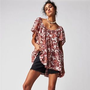 Kauai Getaway Printed Tunic